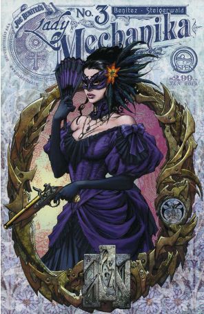 Lady Mechanika 3A published by Aspen with cover art by Joe Benitez