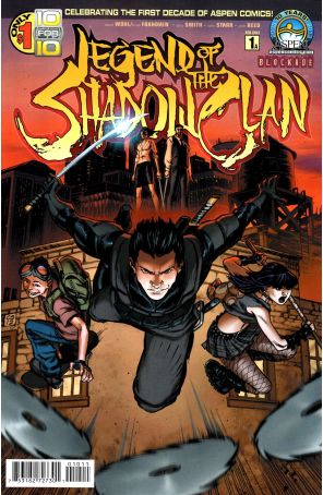 Legend of the Shadowclan 1A published by Aspen with cover art by Cory Smith