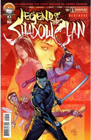 Legend of the Shadowclan 2B published by Aspen with cover art by Billy Tan