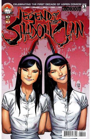Legend of the Shadowclan 3A published by Aspen with cover art by Cory Smith