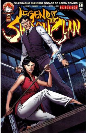 Legend of the Shadowclan 4A published by Aspen with cover art by Cory Smith