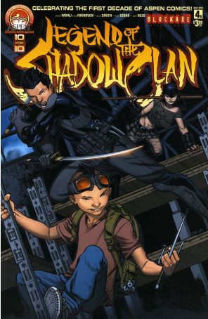 Legend of the Shadowclan 4B published by Aspen with cover art by Cory Smith