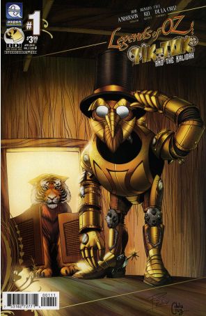 Legends Of Oz: Tik-Tok and the Kalidah 1A published by Aspen with cover art by Renato Rei