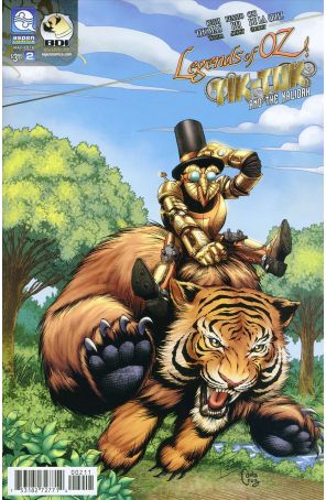 Legends Of Oz: Tik-Tok and the Kalidah 2A published by Aspen with cover art by Renato Rei