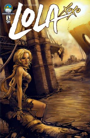 Lola XOXO 3B published by Aspen with cover art by Jordan Gunderson