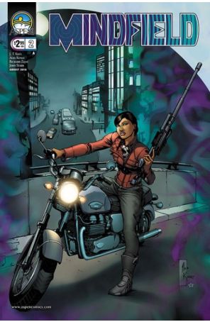 Mindfield 2A published by Aspen with cover art by Alex Konat