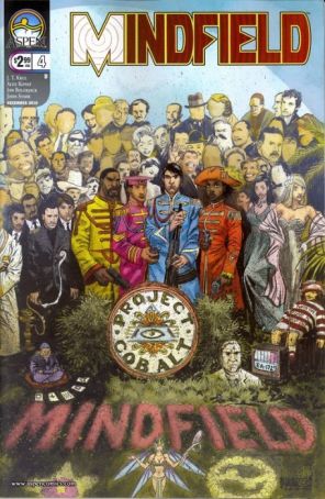 Mindfield 4D published by Aspen with cover art by Micah Gunnell