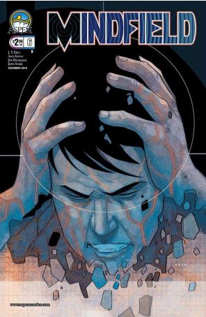 Mindfield 6B published by Aspen with cover art by Phil Noto