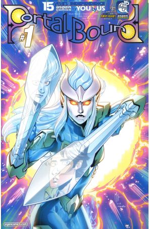 Portal Bound 1A published by Aspen with cover art by Alex Arizmendi