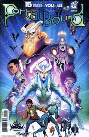 Portal Bound 5A published by Aspen with cover art by Alex Arizmendi