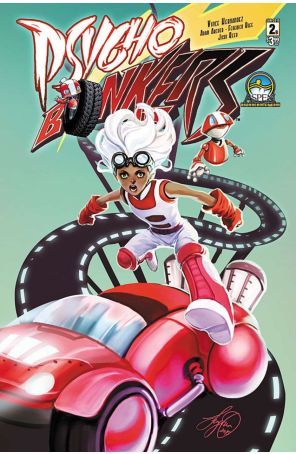 Psycho Bonkers 2B published by Aspen with cover art by Siya Oum