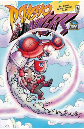 Psycho Bonkers 3B published by Aspen with cover art by Agnes Garbowska