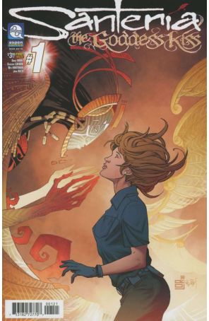 Santeria: The Goddess Kiss 1B published by Aspen with cover art by Marco Lorenzana