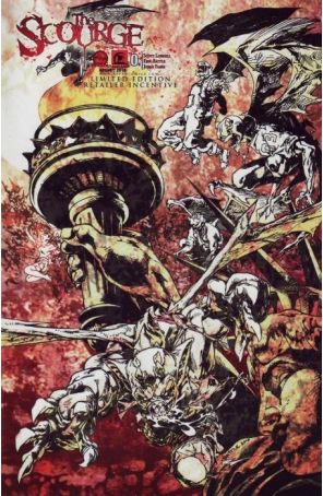 The Scourge 0C published by Aspen with cover art by Eric Battle