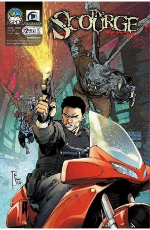 The Scourge 2B published by Aspen with cover art by Alex Konat