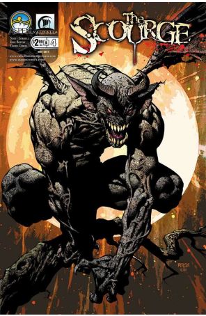The Scourge 4B published by Aspen with cover art by David Finch