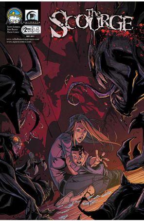 The Scourge 4C published by Aspen with cover art by Khary Randolph