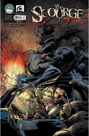 The Scourge 4D published by Aspen with cover art by Whilce Portacio