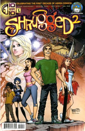 Shrugged (Vol. 2) 1A published by Aspen with cover art by Micah Gunnell