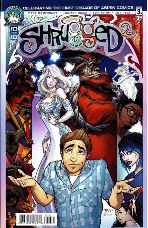 Shrugged (Vol. 2) 3A published by Aspen with cover art by Jonathan Marks