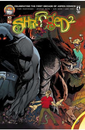 Shrugged (Vol. 2) 4C published by Aspen with cover art by Jonathan Marks