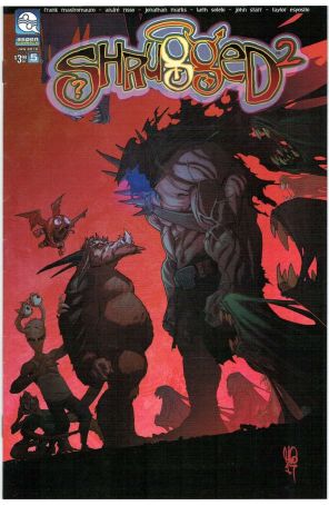 Shrugged (Vol. 2) 5B published by Aspen with cover art by Micah Gunnell
