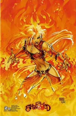 Shrugged 0B published by Aspen with cover art by Michael Turner