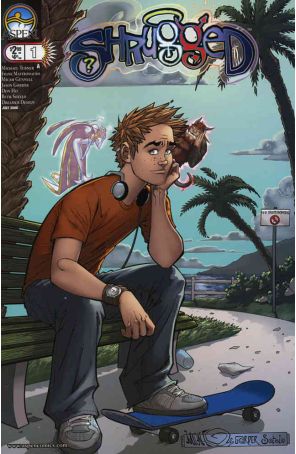 Shrugged 1A published by Aspen with cover art by Micah Gunnell