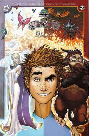 Shrugged 1E published by Aspen with cover art by Michael Turner