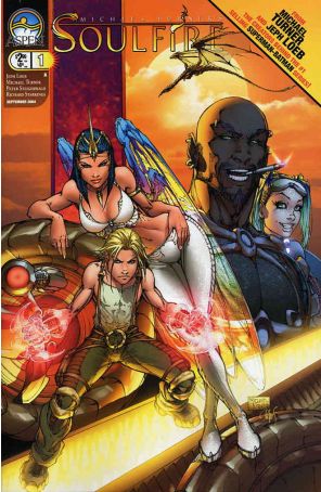 Soulfire (Michael Turner's) 1A published by Aspen with cover art by Michael Turner