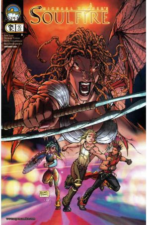 Soulfire (Michael Turner's) 2A published by Aspen with cover art by Michael Turner