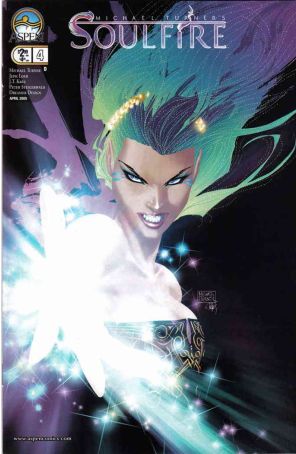 Soulfire (Michael Turner's) 4D published by Aspen with cover art by Michael Turner