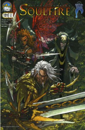 Soulfire (Michael Turner's) 9A published by Aspen with cover art by Michael Turner