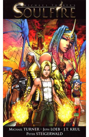 Soulfire (Michael Turner's) TPB 1 published by Aspen with cover art by id