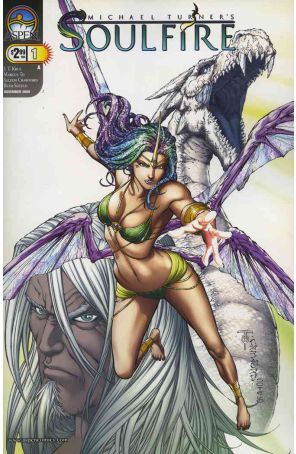 Soulfire (Michael Turner's ,Vol. 2) 1A published by Aspen with cover art by Marcus To