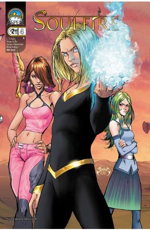 Soulfire (Michael Turner's ,Vol. 2) 4C published by Aspen with cover art by Joe Benitez