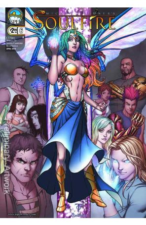 Soulfire (Michael Turner's ,Vol. 2) 6A published by Aspen with cover art by Marcus To