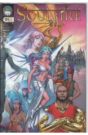 Soulfire (Michael Turner's ,Vol. 2) 9A published by Aspen with cover art by Marcus To