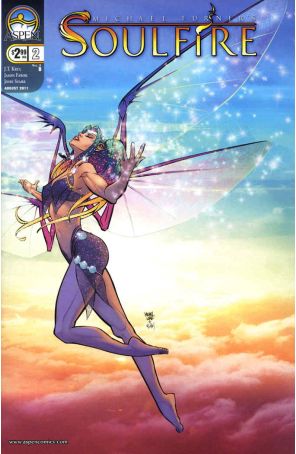 Soulfire (Michael Turner's ,Vol. 3) 2B published by Aspen with cover art by Michael Lopez