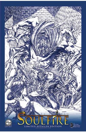 Soulfire (Michael Turner's ,Vol. 3) 3C published by Aspen with cover art by Jason Fabok