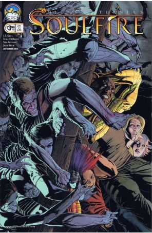 Soulfire (Michael Turner's ,Vol. 4) 2B published by Aspen with cover art by Tony Parker