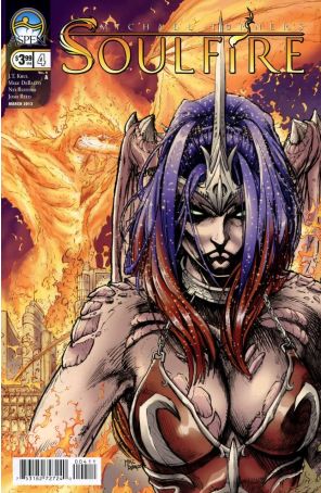 Soulfire (Michael Turner's ,Vol. 4) 4A published by Aspen with cover art by Mike Debalfo
