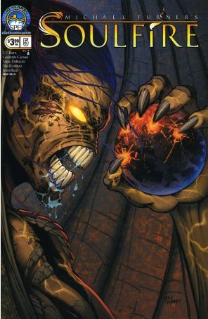 Soulfire (Michael Turner's ,Vol. 4) 5A published by Aspen with cover art by Mike Debalfo