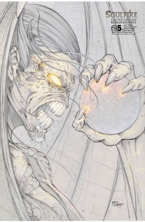 Soulfire (Michael Turner's ,Vol. 4) 5C published by Aspen with cover art by Mike Debalfo