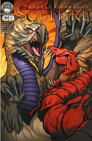 Soulfire (Michael Turner's ,Vol. 4) 8A published by Aspen with cover art by Mike Debalfo