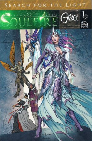 Soulfire Grace (Michael Turner's) 1B published by Aspen with cover art by Pasquale Qualano