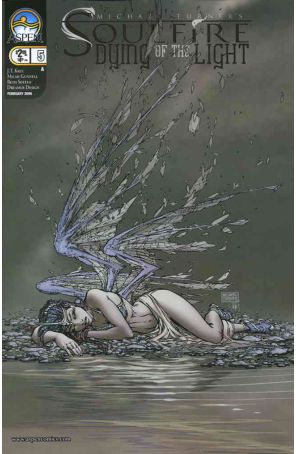 Soulfire: Dying of the Light (Michael Turner's) 5A published by Aspen with cover art by Michael Turner and Peter Steigerwald