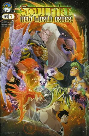 Soulfire: New World Order (Michael Turner's) 1A published by Aspen with cover art by Francisco Herrera