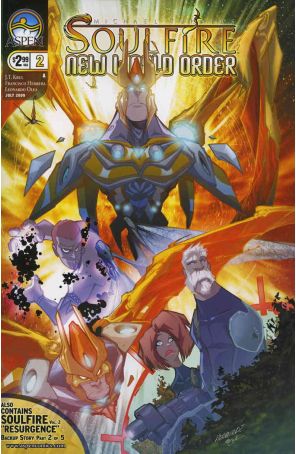 Soulfire: New World Order (Michael Turner's) 2A published by Aspen with cover art by Francisco Herrera