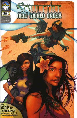 Soulfire: New World Order (Michael Turner's) 3B published by Aspen with cover art by Micah Gunnell